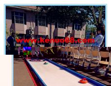 冰雪東奧 旱地冰壺賽道，旱地冰壺賽道廠家 科諾品質(zhì)商家